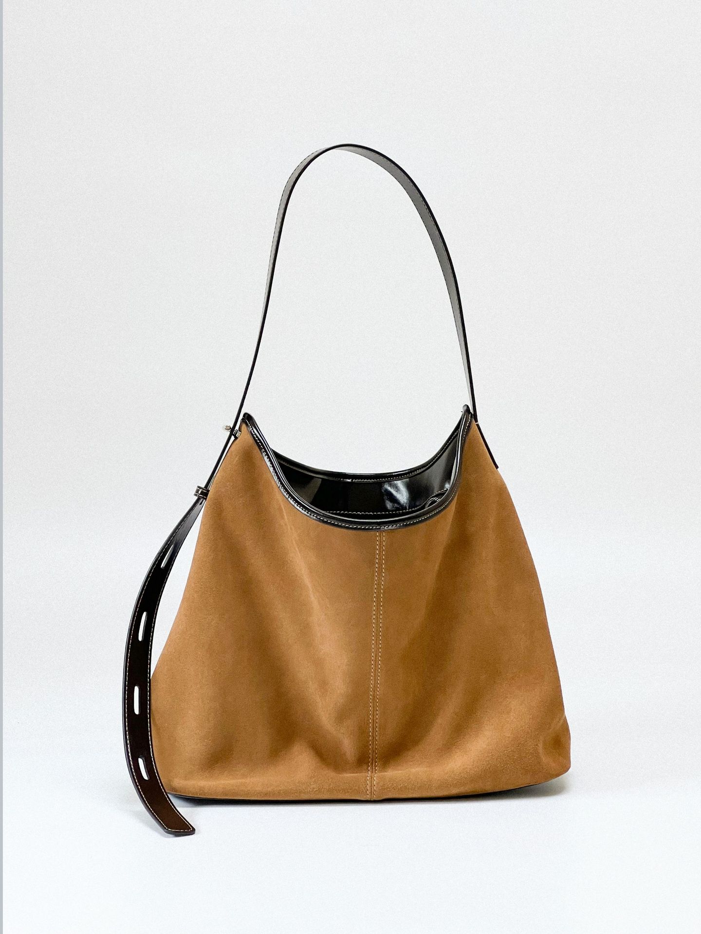 Matte Leather Underarm Bag