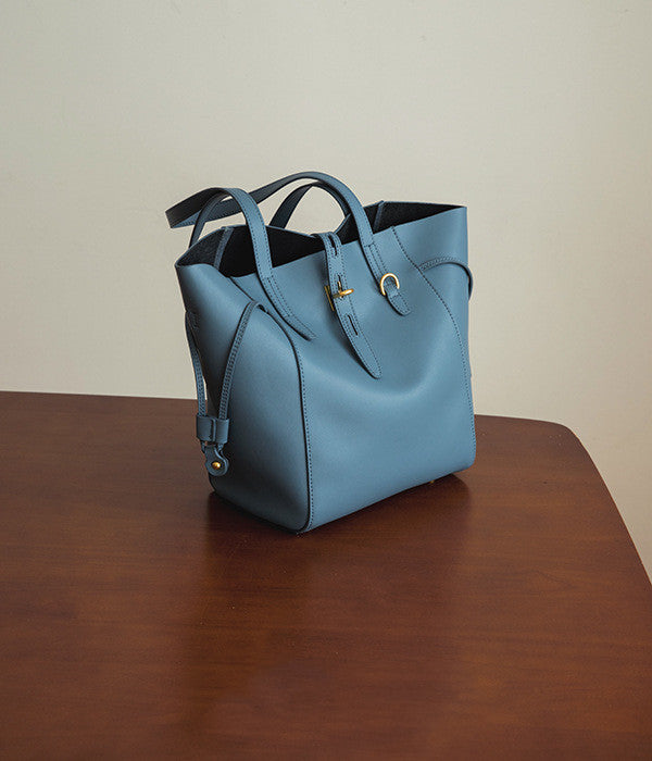 Large Capacity Leather Messenger Bag