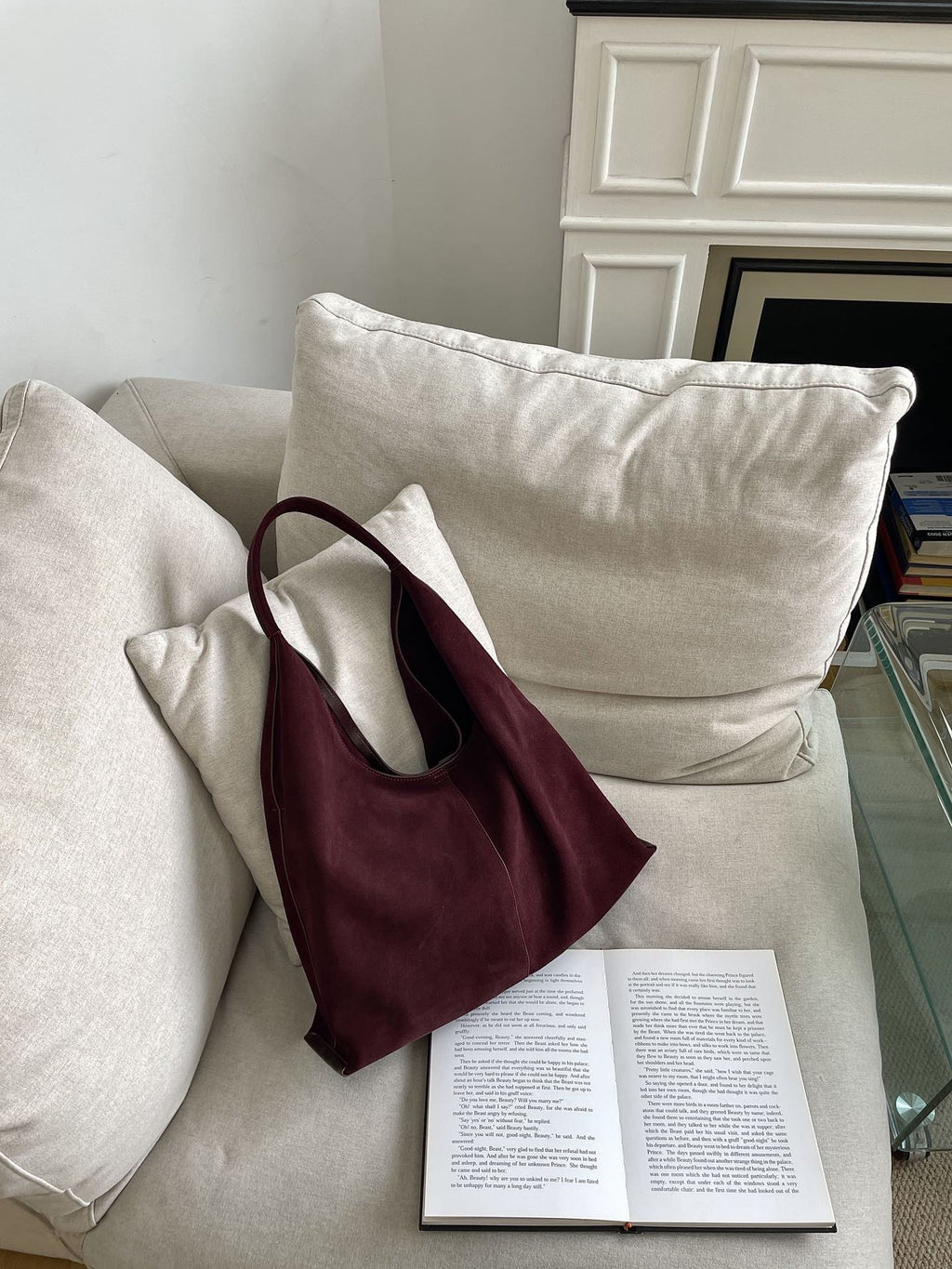 Casual Leather Handbag