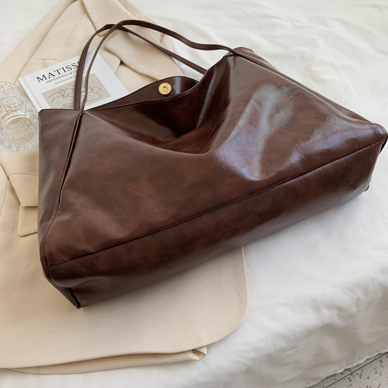 Retro Leather Shoulder Bag