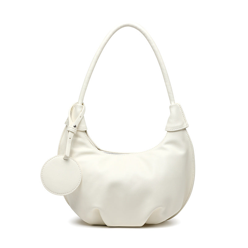 Leather Dumpling Bag