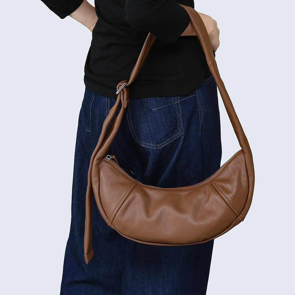 Large Capacity Leather Bag