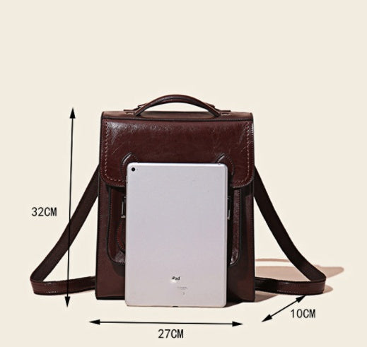 Oil Wax Leather Bag