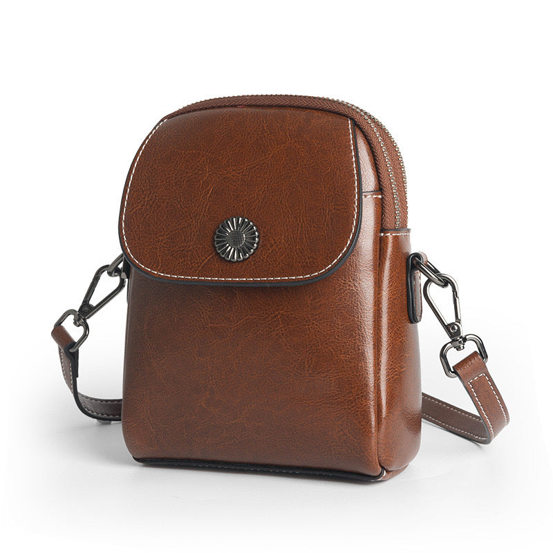 Leather Messenger Bag
