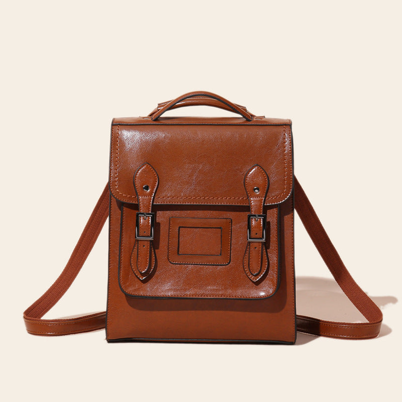 Oil Wax Leather Bag