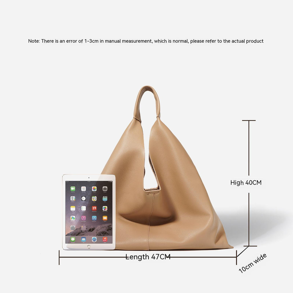 Casual Leather Tote Bag