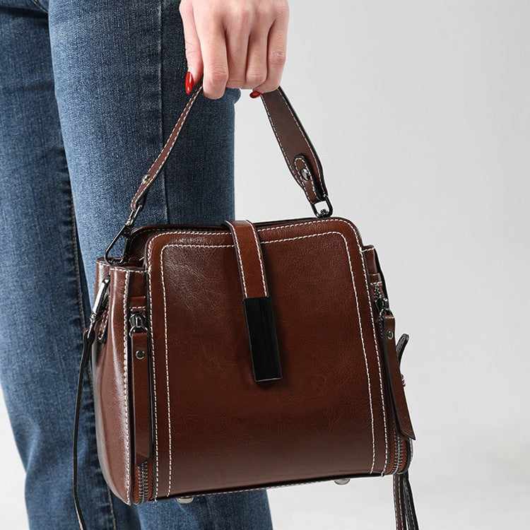 Leather Commuter Bag