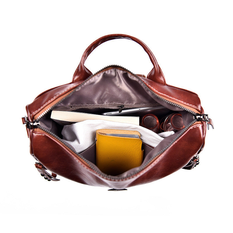 Western Style Leather Bag