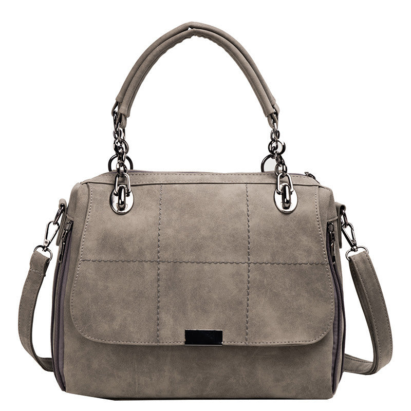 Matcha Green Leather Tote Bag