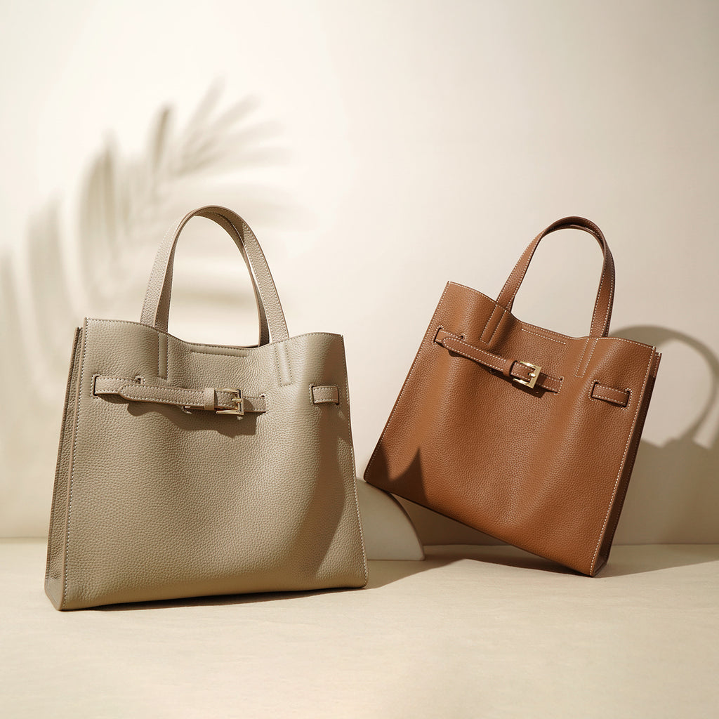Executive Leather Crossbody Bag