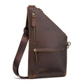 Crazy Horse Leather Chest Bag
