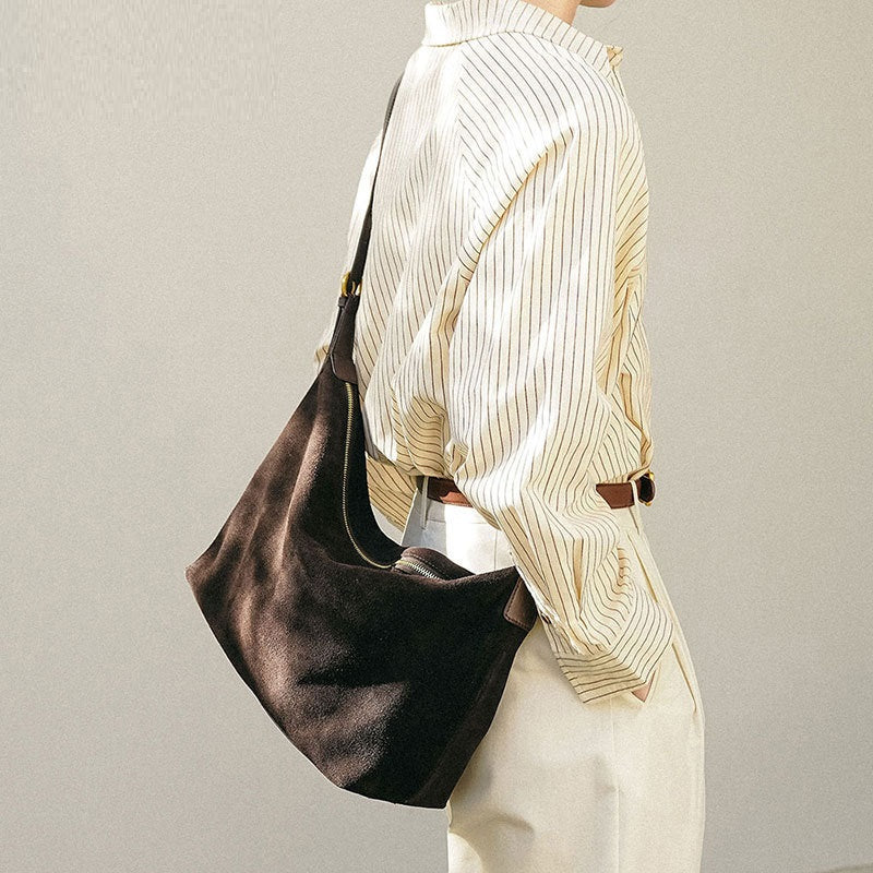 Commuter Leather Crossbody Bag