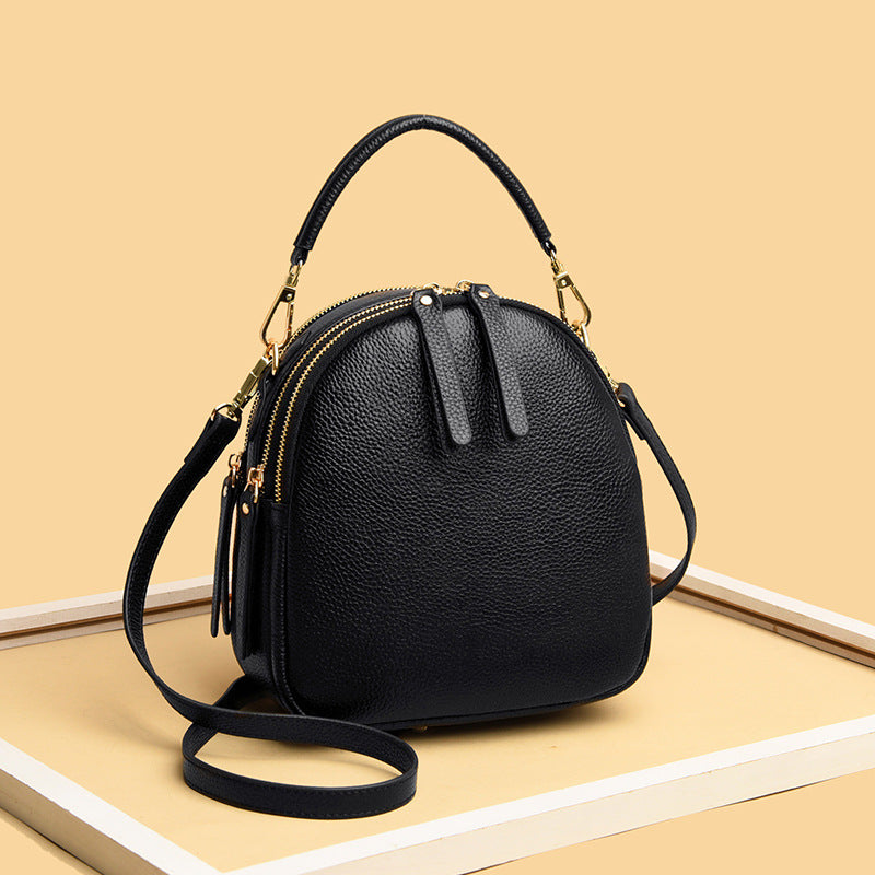 Cowhide Chain Shoulder Bag