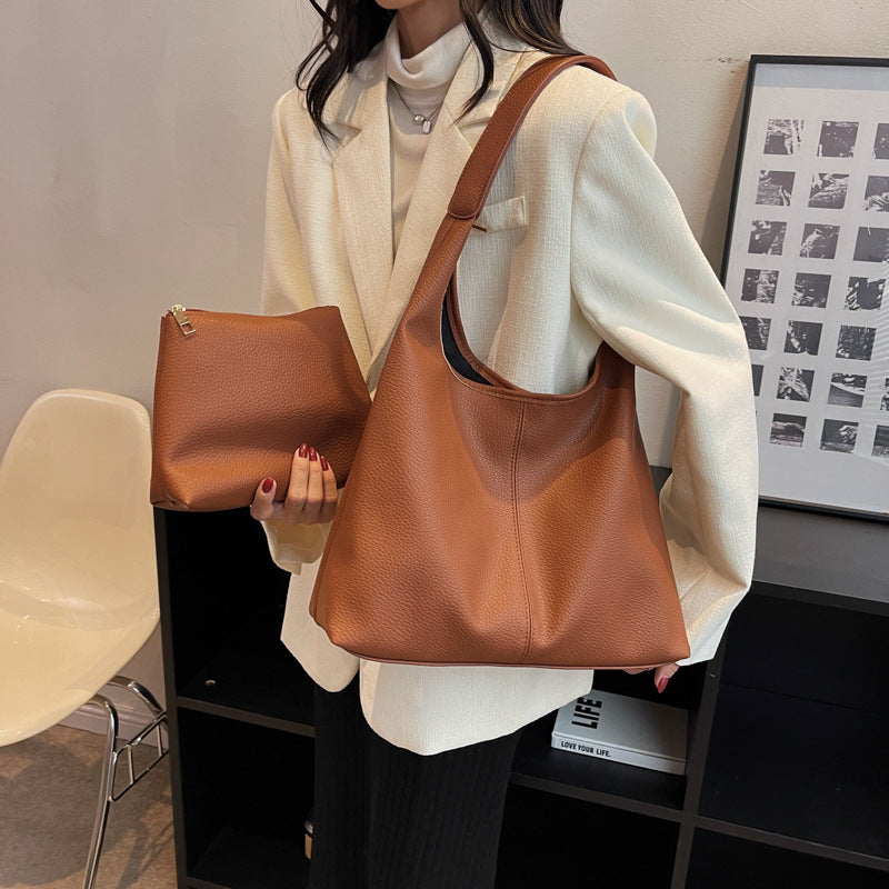 Leather Shoulder Bag