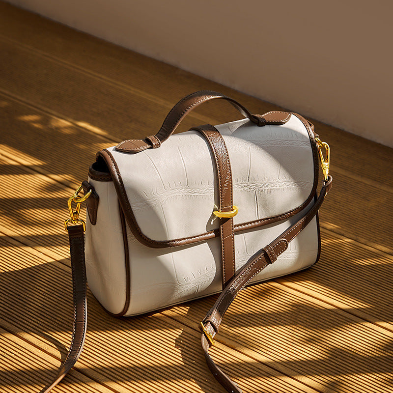 Leather Messenger Bag
