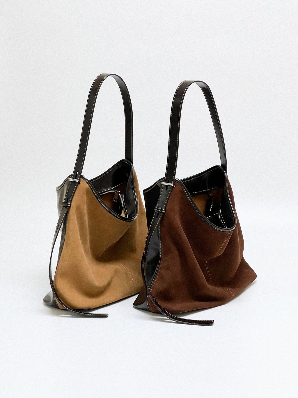 Matte Leather Underarm Bag