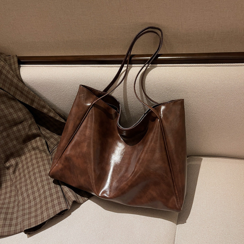Retro Leather Shoulder Bag