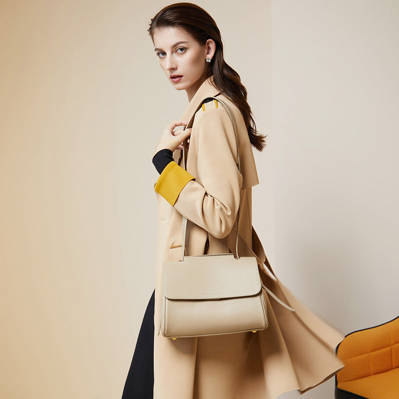 Western Style Leather Crossbody Bag
