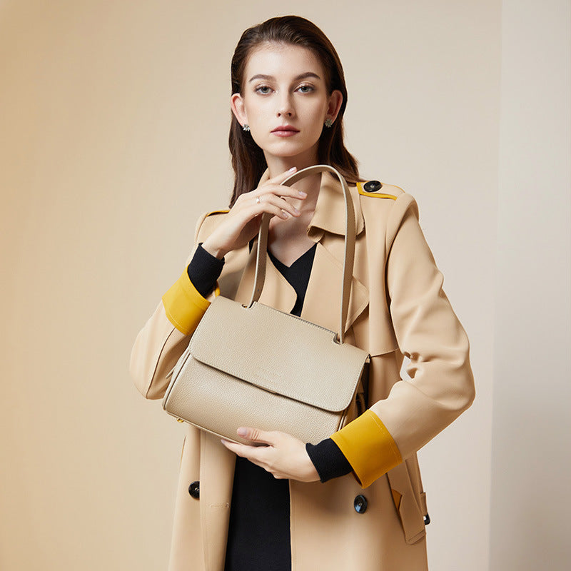 Western Style Leather Crossbody Bag