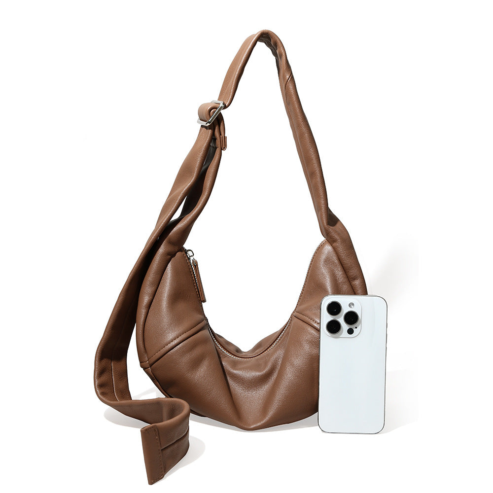Large Capacity Leather Bag