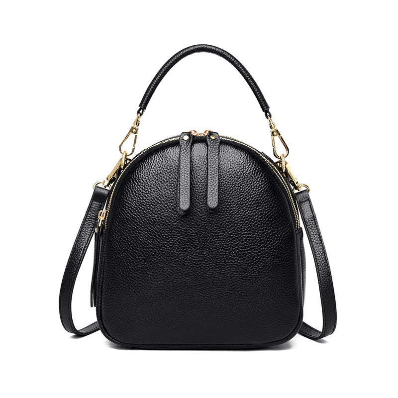 Cowhide Chain Shoulder Bag