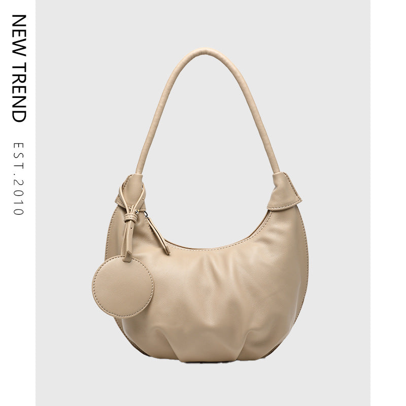 Leather Dumpling Bag