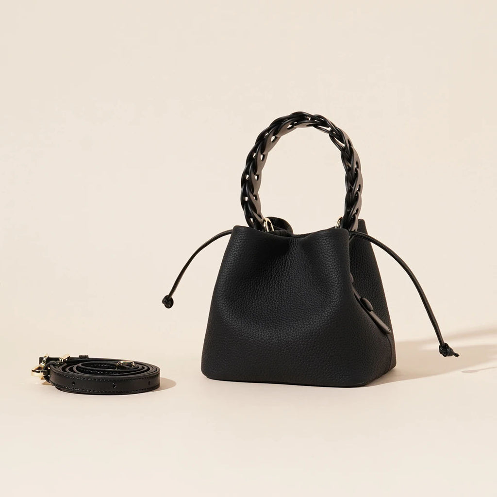 Leather Bucket Bag