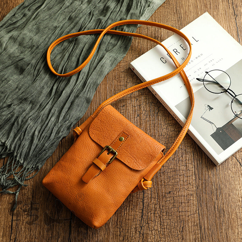Mini Leather Crossbody Bag