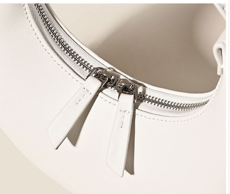 European Leather Underarm Bag