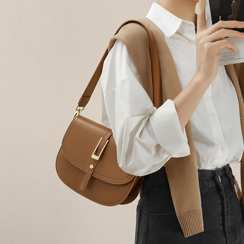 Leather Messenger Bag
