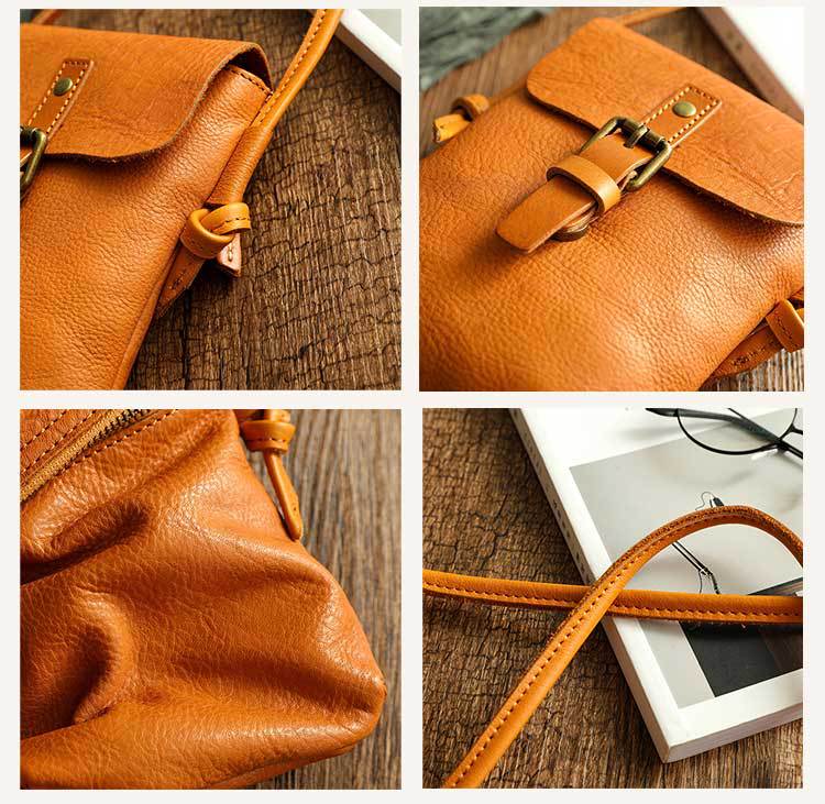 Mini Leather Crossbody Bag