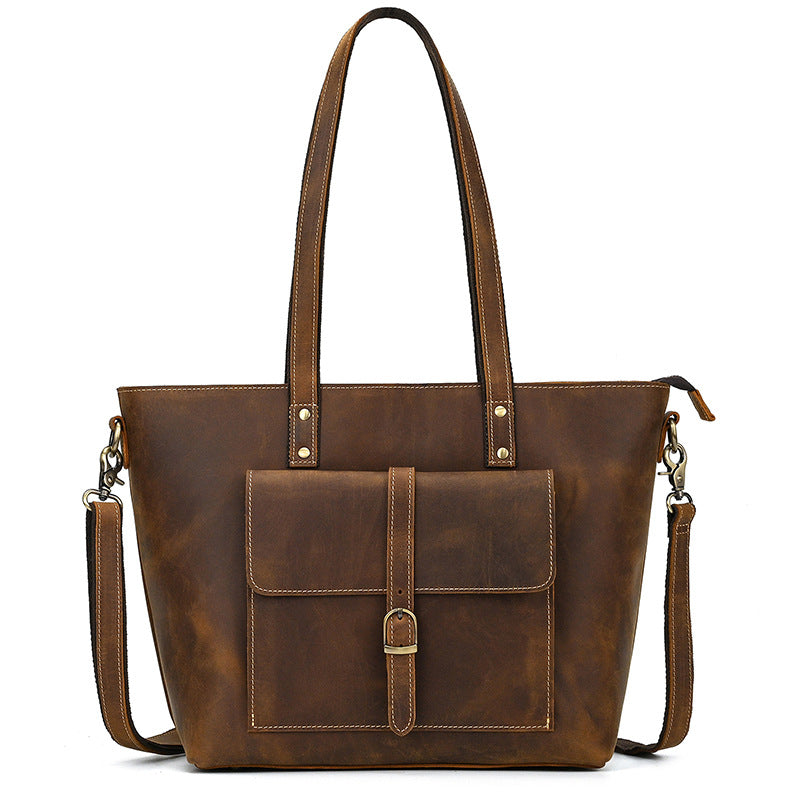 Large Leather Tote Bag
