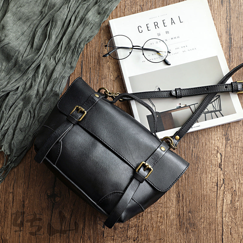 Handmade Vegetable Tanned Leather Bag