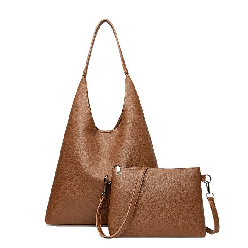 Retro Leather Underarm Bag